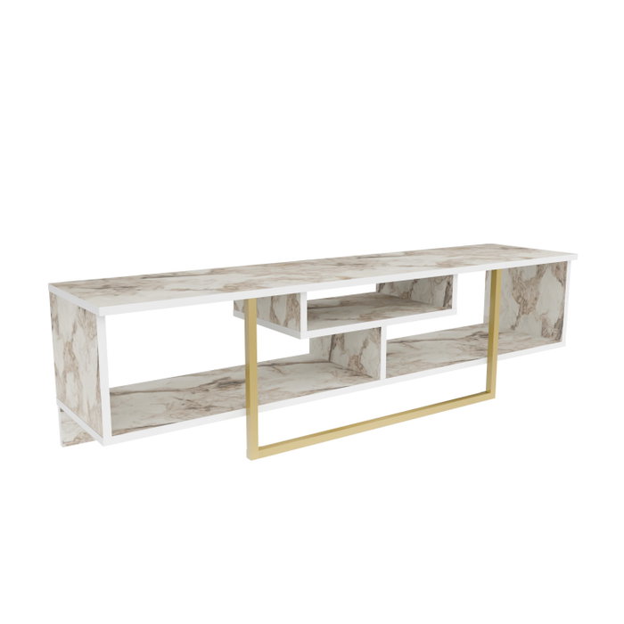 Hanah Home Asal 150 - Gold, Ephesus Soporte de TV Oro y Blanco Hanah Home Asal 150 - Gold, Ephesus Soporte de TV Oro y Blanco